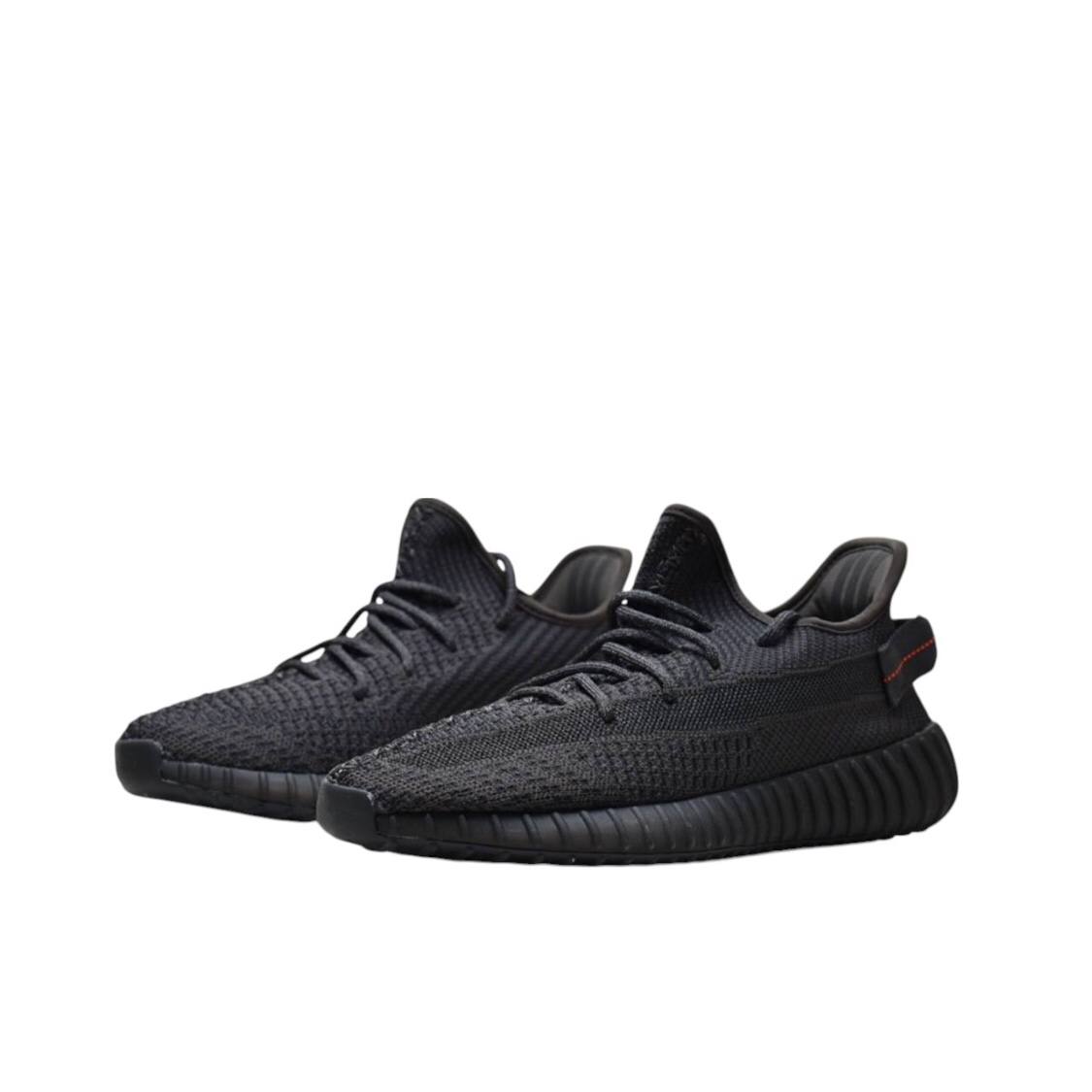 Маратонки Yeezy 350 V2 Statick Black Reflective