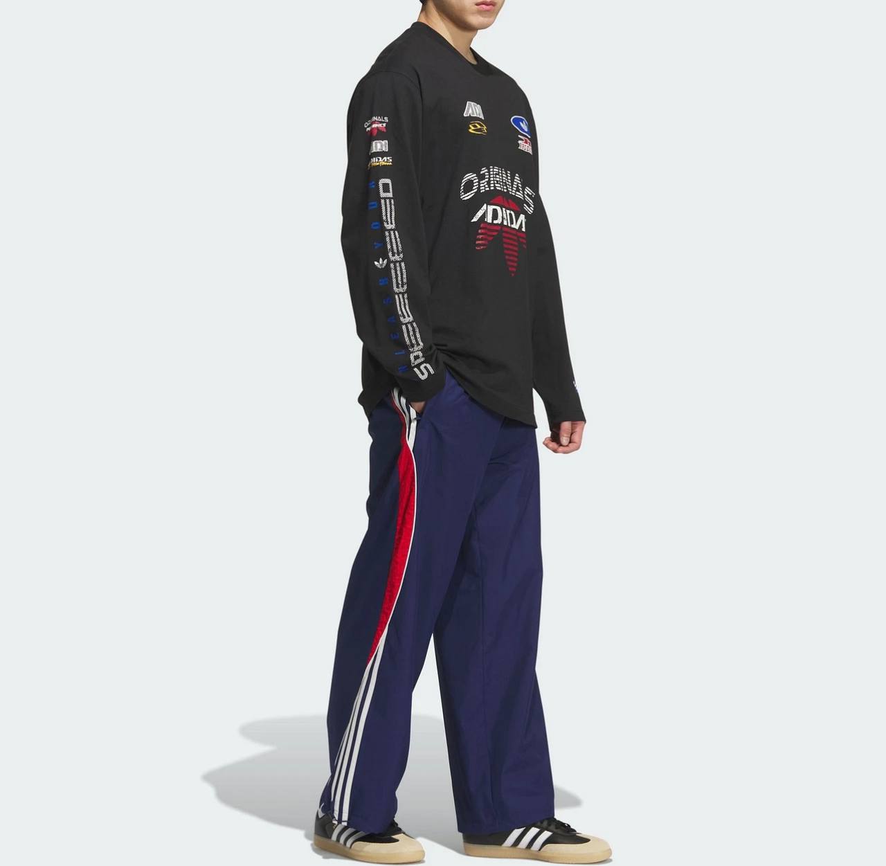 Мъжка блуза с дълъг ръкав Adidas