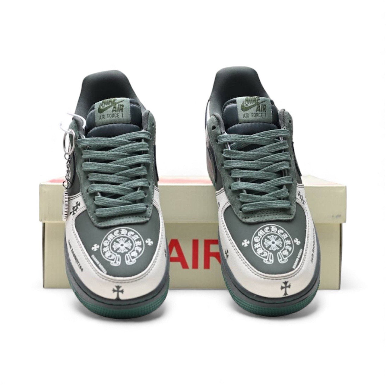 Маратонки Af1 Chrome Hearts